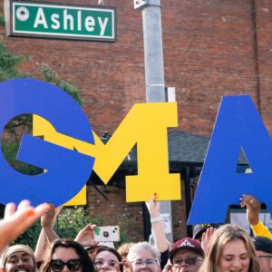 University of Michigan Instagram - G〽️A in A2!  @GoodMorningAmerica was in @AnnArbor this morning celebrating what makes this place so special 💛💙