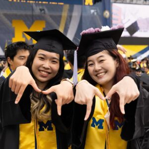 University of Michigan Instagram - Congratulations to the Class of 2024! Wherever you go, #GoBlue! 💛💙 #MGoGrad