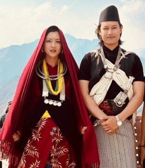 Upasana Singh Thakuri Instagram - Some of my favorite pictures from our upcoming film “KHUSMA” 🎬. We are beyond excited to announce that our film ‘Khusma’ will be hitting theaters on September 19th/Asoj 3rd. The journey of bringing this story to life has been nothing short of amazing, and I can’t wait for you all to experience it. Stay tuned for our upcoming song as well ! Don’t forget to save the date ❤️