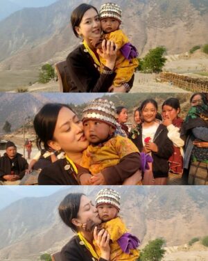 Upasana Singh Thakuri Instagram - Our song ‘Rukum Maikot’ has touched so many hearts, reaching number 1 on YouTube. I’m deeply grateful for the love and support you’ve shown to our film Khusma. Maikot, a hidden treasure in Nepal, welcomed me like an old friend. Its gentle hills whispered peace, and its people felt like family.

For forty days, I lived in Maikot, walking its paths and breathing its air. It became more than just a place for our film—it became a sanctuary where my spirit found rest. Every sunset, every smile, brought me a deep sense of calm.

This song isn’t just music; it’s a tribute to Maikot—a place of pure beauty that many have yet to discover. I left a piece of my heart there, and I can’t wait to return to its peaceful embrace. Thank you, Maikot, for letting me see you, for letting me feel you, and for helping me find the peace I didn’t know I needed.