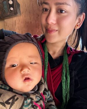 Upasana Singh Thakuri Instagram - Our song ‘Rukum Maikot’ has touched so many hearts, reaching number 1 on YouTube. I’m deeply grateful for the love and support you’ve shown to our film Khusma. Maikot, a hidden treasure in Nepal, welcomed me like an old friend. Its gentle hills whispered peace, and its people felt like family.

For forty days, I lived in Maikot, walking its paths and breathing its air. It became more than just a place for our film—it became a sanctuary where my spirit found rest. Every sunset, every smile, brought me a deep sense of calm.

This song isn’t just music; it’s a tribute to Maikot—a place of pure beauty that many have yet to discover. I left a piece of my heart there, and I can’t wait to return to its peaceful embrace. Thank you, Maikot, for letting me see you, for letting me feel you, and for helping me find the peace I didn’t know I needed.