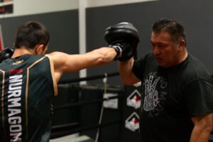Usman Nurmagomedov Instagram - We started our training camp in America, now we will be preparing here before the fight