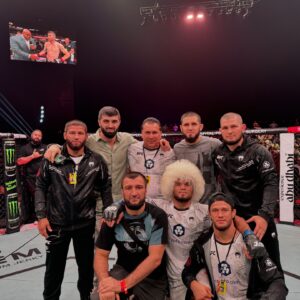 Usman Nurmagomedov Instagram - You can run, but you can’t hide
His coming , next bantamweight champion in sha Allah 👊🏻

Thank you so much for hospitality and support our team @faz3 @aj6544 @nas_sc