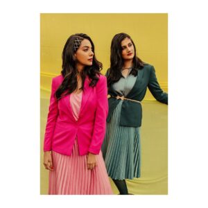 Vaishnavi Venugopal Instagram - The Strange Normal

Shot by : @amrutha.mariam 
Styling & Creatives : @stylingbyafsheenshajahan 
Hair & Make-Up : @nixtudio_ 
Special thanks to : @cokabaap