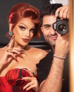 Valentina Instagram - Linda Evangelista and Kevyn Aucoin