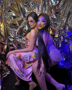 Valentina Instagram - With the one and only @morphinelovemua 💕 
So proud of all of your success mi Reina 👑
