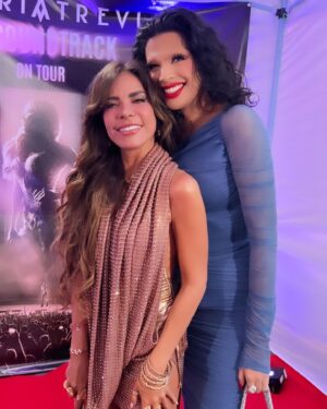 Valentina Instagram - Gracias por invitarme @gloriatrevi 
I love you 😘 estoy súper emocionada por tu nueva gira “Mi Soundtrack”