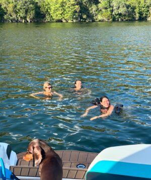 Valentine Thomas Instagram - 1. Red wine once in a while never hurt anyone 
2. Poppin 
3. Mom & sis patiently waiting for baby girl 👧 
4. Hubby swimming with whale in Lake Austin
5. I’m always reading a cookbook. 
6. Serious chat 
7. Yeah yeah last one 
8. The sausage always wins 
9. Austin fam ❤️
10. Got a stroller for Teddy (the baby can walk)