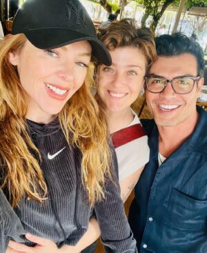 Valeria Vera Instagram - Hoy le puse mucha atención a criaturas muy hermosas!!! 
Principalmente a @andrespalaciosd1 y @erikadlarosaactriz