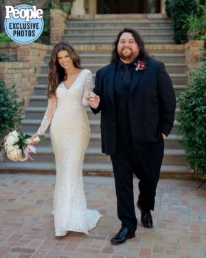 Valerie Bertinelli Instagram - 10-15-23
Wolfgang Van Halen is married! 💍 The son of Eddie Van Halen and Valerie Bertinelli wed his fiancée Andraia Allsop surrounded by 90 guests at their home in Los Angeles on Sunday, sharing all the exclusive details with PEOPLE.

Tap our bio link to learn all about their special day! | 📷: @christineskariphotography