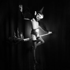Vander von Odd Instagram - *Censored for Insta* Unreleased suspension image (hung from my ankle) from @night.gowns on @quibi captured by @nathannoyes 🔪 Bespoke corset and sleeves by @misty_couture / Hat, broom, and ropes by me / Shot @dungeonwest which will unfortunately be closing it’s doors October 15, 2020 so get your rental in while you can. So many great memories there 🥰