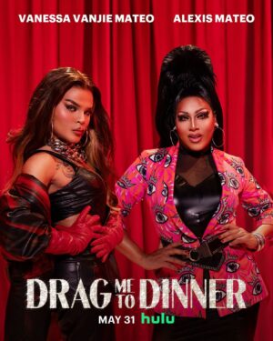 Vanessa Vanjie Mateo Instagram - Dishinnn it up w/ @miss_alexis_mateo 🎊 Roll up those sleeves and sharpen those nails, girls. Two teams of drag queens go head-to-head and serve up the most snatched dinner parties of all time! Stream Drag Me To Dinner, May 31 on Hulu.
#DragMeToDinner
@hulu, @nph, @thebiancadelrio, @haneefahwood, @dbelicious, @murrayhill