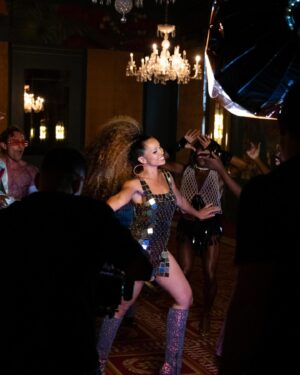 Vanessa Williams Instagram - BTS filming BOP! with @lionbabe