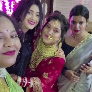 Varsha Priyadarshini Instagram - Happy married life Chudaill @sobharout8 💖