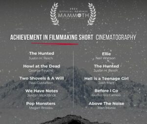 Veronika Dash Instagram - Thank you to everyone who played a part in making this film with us!!! Excited to be nominated in 4 categories at the @mammothfilmfestival 🏔️🏆 

- Best Director | @andrew_sandler 
- Best Actress | Short @veronikadash 
- Best Cinematography | Short @guillermocameo 
- Achievement in Filmmaking

It takes a village — quite literally. It’s feels great to be recognized for our hard work and nominated by our filmmaking peers. Can’t wait to see everyone on the mountain March 2!! 🎿 

@dojohouseco @itsabiperl @burberryboxers @genghis_khen @sderlug @shannoncgriffin @dannypollack_ @lucas.rfx @_gluch @rossginsberg @colts.world @shiningrae @kevinlaxcomposer @iamadriandev @greggwalrod   everyone who supported us on @seedandspark 🙏🎥