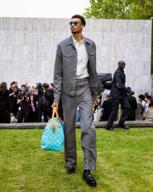 Victor Wembanyama Instagram - Le Monde Est À Vous 🌍 @louisvuitton