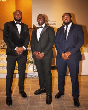 Viddal Riley Instagram - It’s Special When The Homies Get Together… 

Congratulations To My Brother. @harveyubhi