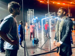 Vijay Varma Instagram - A dream come true 🙌🏼 @anirudhofficial ♠️