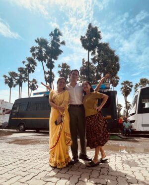 Vijay Varma Instagram - #MirzapurSeason3 becomes @primevideoin ‘s most watched show ever!! 
Sharing some Bumpilaat BTS 
#Mirzapur 
@yehhaimirzapur