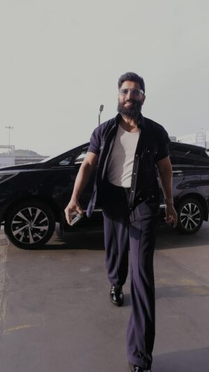 Vikram Instagram - #thangalaanfromaug15 Thangalaandiaries #kovai💛