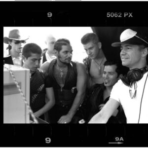 Vincent Laresca Instagram - So amazing to see @bazluhrmann old photos in celebration of #romeoandjuliet anniversary. I was a kid who knew nothing about Shakespeare when I auditioned. I was so nervous and Baz told me not to worry. Shakespeare is the same as today. Forget the words. That part changed my life and showed me a life I only dreamed about…forever grateful