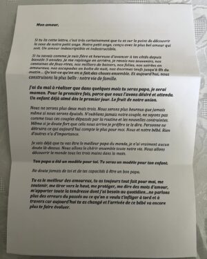 Vincent Shogun Instagram - Je n’ai jamais été aussi heureux qu’aujourd’hui… une lettre que je vous partage car elle m’a traversé le cœur ♥️ je n’ai pas de mot, @cleahnf j’ai hâte d’être ton mari et de prendre soin de vous. Je vous aimes tellement fort.