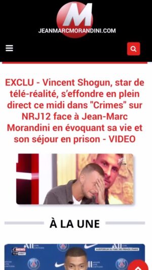 Vincent Shogun Instagram - Un moment tellement émouvant, je n’ai pas su contrôler mes émotions, voilà plus de 10ans que j’ai commencé la télévision et je me sens soulagé, vidée, j’ai enfin pu vous raconter mon histoire. ❤️🙏🏼 cette victoire je la dédie à mon papa et ma future femme. Mais aussi à vous tous, à vous qui me soutenez. Une nouvelle page se tourne… vers de nouvelles et belles aventures enfin épanoui et libre. 👉🏻 lien de mon livre dans ma biographie Instagram & replay disponible sur nrj12replay #morandini #telerealite #histoirevraie #chainetv #libre #vivre #amour #bataille #joie #tristesse #revanche