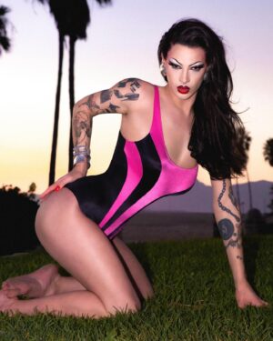Violet Chachki Instagram - Spoke with @papermagazine about all things glamour and @crazyhorseparis_official 💜 great interview check it out via my storiesss💋Repost• @papermagazine Drag superstar @violetchachki is committed to glamor. 

Far from her days as a local performer in the Atlanta drag scene, Chachki has made a name for herself in the intertwining worlds of fashion and entertainment, from her @vogueczechoslovakia cover last year to her upcoming residency at @crazyhorseparis_official. 

“Definitely expect high-glam fashion,” she says of the burlesque show. “Crazy Horse is really known for being modern, cutting-edge, and I really want to bring a big dose of classic drag.”

At the #linkinbio, she opens up about career milestones, keeping things creative and how things have changed as drag has entered the mainstream.

photography @thomasangeli 
styling @hunterclem_ 
styling asst. @genesiswbb