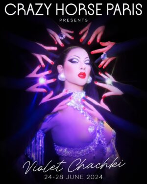 Violet Chachki Instagram - 🌟 @violetchachki, the most glamorous of all drag queens, is the new Guest Star at Crazy Horse Paris ! 🤩
From June 24th to 28th
for 10 exclusive shows ! ✨
Tickets in bio 👆

@violetchachki, la plus glamour des drag queens, est la nouvelle guest star du Crazy Horse ! 🌟
Rdv du 24 au 28 juin pour 10 shows étonnants et exclusifs ! 🤫
Réservations en bio 🎫

📷 @lonelyrodeostar