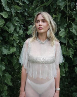 Virginie Conte Instagram - 🌿 In my secret garden with @maisonmoem