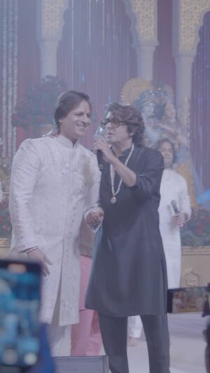 Vivek Oberoi Instagram - Happy Birthday to the maestro who has serenaded screens and hearts alike, giving voice to a generation of actors @sonunigamofficial ! 🎶 

Can’t think of a better ode to you than this moment, You’re the powerhouse who made the ‘#saathiya ’ song evergreen! 
Wishing you a day as incredible as your talent 👏