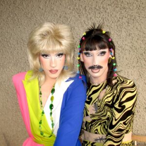 Vivian Vanderpuss Instagram - OH DIVAS! Let me tell you that when @vivianvanderpuss is in the city I am immediately filled with unshakeable joy! This diva and I have the most chaotic fun times on and off stage and I always look forward to our … intriguing numbers…. We create together! Do you want another Pu$$y Palace? 🥵 Make some noise in the comments below and maybe we will be back at @thejunctionpub soon 👀 😈 LOVE YOU VIVY! MUAH 💋 
.
.
.
.
📸 @jonahbayley 
MY WIGS @hairbyjonah 
.
.
.
.
 #enbysix  @worldofwonder @localqueenpdx @qwerrrkout @outtv @the_original_dragperfection_ @canadasdragrace  #thedarlings #leather #makeup #rupaul #comedyhereoften #thelarryandpumpumshow #bouletbrothers #drag #dragula #dragthing #nonbinary #yvr #queer #vancouverdrag #dragqueen #dragking #canadasdragrace #worldofwonder #localqueenpdx #qwerrrkout #dragcanada #morphe #mua #nyxcosmetics #nyxcosmeticscanada #thedragqueendom #thekingdomofdrag #vancouver #thejunctionpub