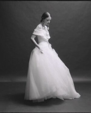 Vivienne Westwood Instagram - The Nova Cocotte was originally designed for the Autumn-Winter 2005/06 collection, Vive La Cocotte.  For 2024, the style has been reimagined, offered in a pearl white heavy silk satin fabric, or in silk cady - for brides who prefer a fabric with a more subtle shine. The gown is styled here with the Joe Petticoat in tulle, for added volume, transporting the bride from day to night.⁠
⁠
Book your exclusive 2025 Bridal Trunk show appointment, on the following dates:⁠
⁠
Los Angeles: October the 10th – October the 28th⁠
London: October the 14th – October the 26th⁠
New York: November the 1st – November the 19th⁠
Milan : November the 4th – November the 18th⁠
Paris: November the 22nd – the 7th of December⁠
⁠
#VWBridal #WestwoodBridal