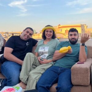 Wafaa Sadeq Instagram - وانا والرجاله ❤️❤️
ربنا يحفظهم ويكرمهم يارب ..قولوا امين 🤲