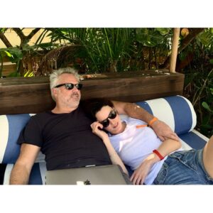 Wally Pfister Instagram - My epicenter of love ❤️ Happy to be with you every day I wake.