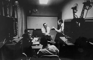 Wally Pfister Instagram - Happy Father’s Day ❤️(my dad and Peter Jennings at ABC News in the early 1960s)