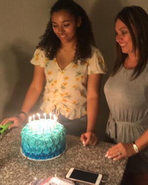 Walt Harris Instagram - Hey can y’all please take a second and help me wish my girls a happy bday! @mrsbigticket205 @aniah_2211 🎉🎊🎂 

Bae just try your best to smile today as hard as that may be. Just know it’s what our baby girl would want. I truly believe she’s looking down with that big beautiful smile while she’s dancing with the angels and singing happy bday to you! To my heavenly angel Aniah… I love you and know daddy still pushing! Rest easy Baby Girl! #ForeverAniah💙 #MyGirls  #Twos