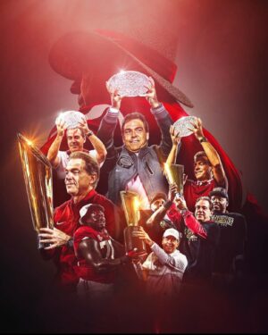 Walt Harris Instagram - Really in my feelings right now! 2024 is already doin way too much! Roll Tide Forever! Thanks coach Saban! #RTR #SadDay