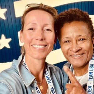 Wanda Sykes Instagram - We checked out beach volleyball (next to Eiffel Tower!) and archery, then to Lille for Women’s Basketball, plus a lovely visit and tour of the U.S. Embassy! Thank you for your service. #paris2024 #olympics  @iamalexsykes