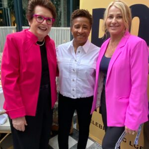 Wanda Sykes Instagram - Honored to be at the celebration of Billie Jean King and #LGBTQ athletes at Paris Olympics amongst these legends. 🏳️‍🌈 #Paris2024