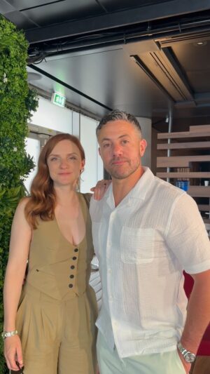 Warren Brown Instagram - Going to keep this short as we’re just in the middle of a press day at @festivaltvmonte_carlo 

Thank you so much for watching! Final Episode tonight! 
Anna & Terry bid you farewell… for now!

#tenpoundpoms
