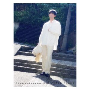 Wataru Komada Instagram - Now on SALE
『Komastagram 2nd PHOTO FRAME』

オフショットを主に撮ってくれたのは、衣装も担当して下さった
本田さん→@yuuki_honda_

流石、お上手！

#コマスタグラム
#Komastagram
#2ndPHOTOFRAME
#オフショット
#第二弾