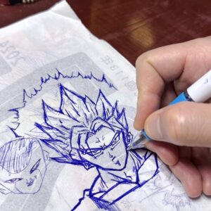 Wen-Sing Huang Instagram - 30年沒畫了✍️小時候很愛畫七龍珠。憑著記憶中的回憶隨手塗鴉，我永遠的偶像鳥山明大師👍

#黃文星 #huangwenhsing #七龍珠 #鳥山明 #隨手塗鴉 #好久沒畫了
