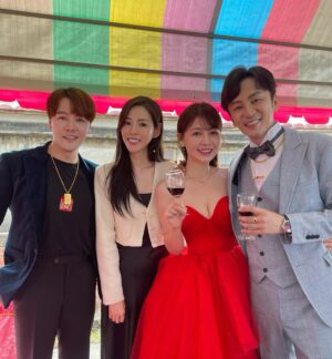 Wen-Sing Huang Instagram - 恭喜兄弟書偉京穎文定之喜🎉 用歌聲獻上最深的祝福，祝你們永浴愛河，白頭偕老☺️
@shuwei11041104  @orange_hsieh 

#黃文星 #huangwenhsing #恭喜 #新婚快樂 #兄弟大喜 #文定之喜 #屏東