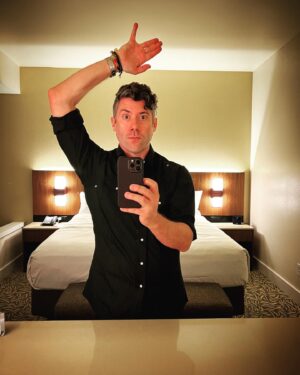 Wes Borland Instagram - About to head over to the festival grounds! Live stream starts on the Coachella website @ 8:55 Pacific! #dannyelfman #coachella2022