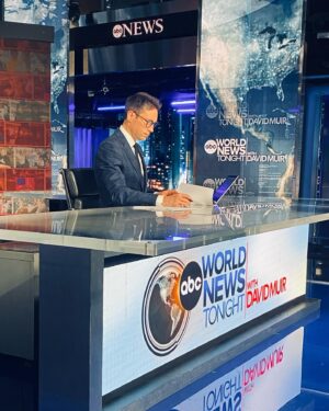 Whit Johnson Instagram - Holiday duty… happy 4th 🇺🇸! @abcworldnewstonight 
•
(📸: @8michele8 )