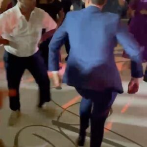 Whit Johnson Instagram - Pure magic!! An incredible night celebrating @robinrobertsgma and @amberita1227 at their wedding reception.  The atmosphere was intimate, electric and full of love!  I’m a little late on this post… been sorting through videos… and icing my knee!! The dance floor was 🔥😂!