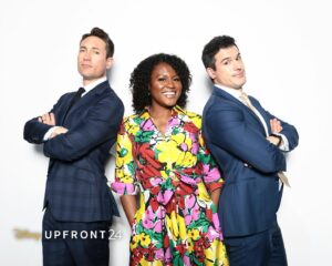 Whit Johnson Instagram - Oh, there were cameras at the Disney Upfront? We hadn’t noticed. 😎 @goodmorningamerica #DisneyUpfront