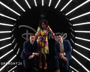 Whit Johnson Instagram - Oh, there were cameras at the Disney Upfront? We hadn’t noticed. 😎 @goodmorningamerica #DisneyUpfront