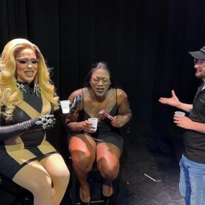 Widow Von'Du Instagram - She came. She saw. She conquered Columbia and it was such a great night hanging with you @indiaferrah 😘 see you again soon!